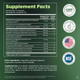 SANHEPTOP Liver Cleanse & Detox Capsules — Milk Thistle, Dandelion, Berberine, Turmeric | 70 Caps | Organic Wellness Hub