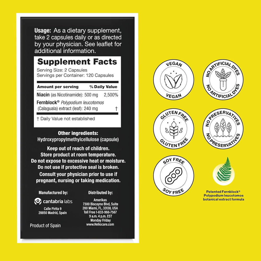 Heliocare Advanced 3 Bottle Value Pack (360 Vegan Capsules) | Organic Wellness Hub