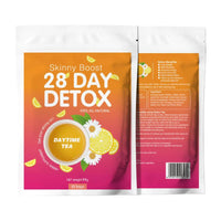 3-Pack Skinny Boost 28 Day Detox Daytime Tea | 100% Natural Herbal Slimming Tea – 84 Bags