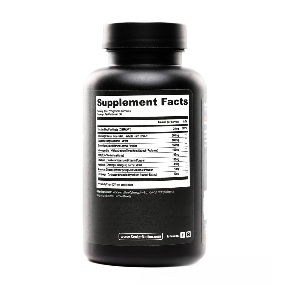 TestBoost Max Testosterone Booster | 60 Veg Capsules | Organic Wellness Hub