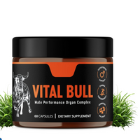 Vital Bull Male Performance Organ Complex | Testosterone Support, Stamina & Hormonal Balance | 60 Capsules ? Organic Wellness Hub