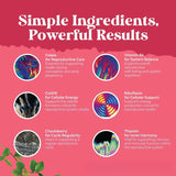 Female Fertility Support Supplement – Folate, CoQ10 & Chasteberry | Organic Wellness Hub