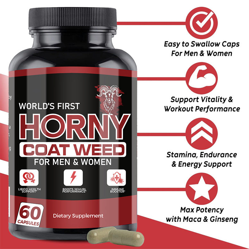 Horny Goat Weed for Men & Women | Libido & Energy | Organic Wellness Hub