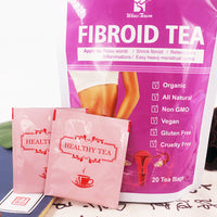 WinsTown Fibroid Tea - 20 Tea Bags | Organic Herbal Blend for Womb Relaxation, Fibroid Shrink Support, Period Pain Relief & Heavy Menstrual Cycle Balance | Vegan, Non-GMO, Gluten Free
