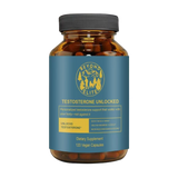 Testosterone Unlocked by Beyond Elite | Boost Muscle, T-Levels & Endurance | 120 Vegan Capsules | Lab Tested | Organic Wellness Hub