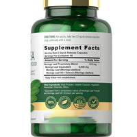 Moringa Complete Green Superfood 6000mg | 60 Quick Release Capsules | Non-GMO, Gluten Free Traditional Herb Supplement