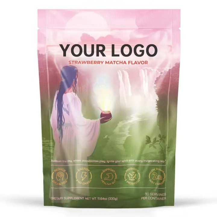 Yerba Magic Peach Mango | 30 Servings | Yerba Mate Energy Powder | No Crash Energy | Healthy Gut Support | Prebiotic and Probiotic | Low Sugar 2g | Dietary Supplement 330g