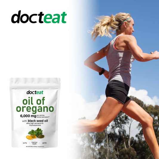 Oil of Oregano 6000mg with Black Seed Oil | 180 Softgels | Organic Wellness Hub