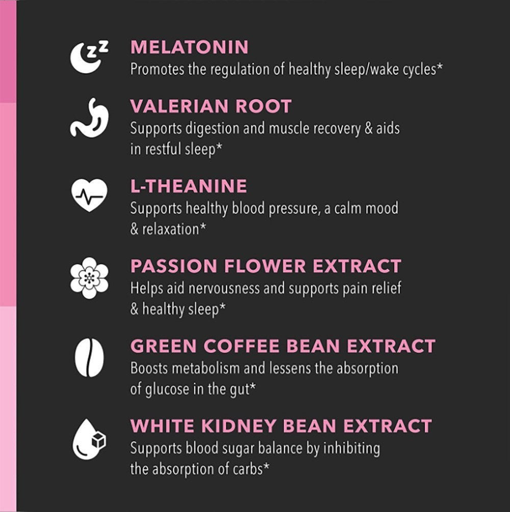 Night Time Fat Burner for Women | Burn Fat While You Sleep | Tone Up Supplement | 60 Capsules | Organic Wellness Hub