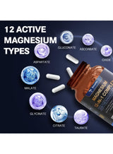 Totaria Health Magnesium 12-in-1 Complex 700mg 3-Pack – High Absorption Magnesium Supplement | 360 Capsules | Organic Wellness Hub