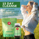 Gabe Health Science 15 Day Cleanse Gummies - Gut Support, Healthy Energy & Bowel Movement | 60 Gummies | Dietary Supplement | Organic Wellness Hub