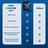 Methylene Blue Gummies - Cognitive Clarity & Cellular Energy | GMO Free, Gluten Free, Soy Free | 60 Gummies | Organic Wellness Hub