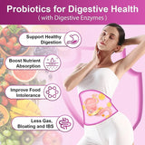 Women's Probiotics 100 Billion CFU | 31 Strains + D-Mannose + Cranberry + Prebiotics & Digestive Enzyme | Vaginal, UTI & Gut Health | 90 Veggie Capsules - Organic Wellness Hub