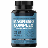 Magnesium Complex 710mg with 4 Magnesium Forms | 180 Capsules | Organic Wellness Hub