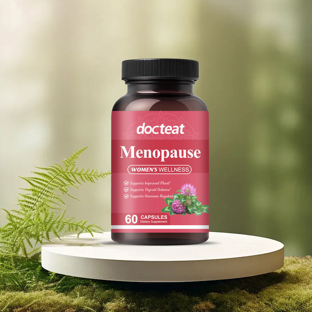 Menopause Supplement for Women | Mood, Thyroid & Hormone Support | Lab Tested | 60 Capsules | Organic Wellness Hub