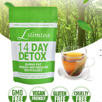 Lslimtea 14 Day Detox Tea | Organic Slimming Tea for Weight Loss & Cleanse