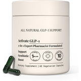 Activate GLP-1 Natural Supplement | 3-in-1 Probiotic, Symbiotic & Metabolic Boost | 1 Billion CFU | 60 Veg Capsules - Organic Wellness Hub