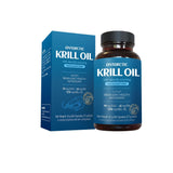 Antarctic Krill Oil 1250mg + Astaxanthin | Brain, Joint & Antioxidant Support | Organic Wellness Hub