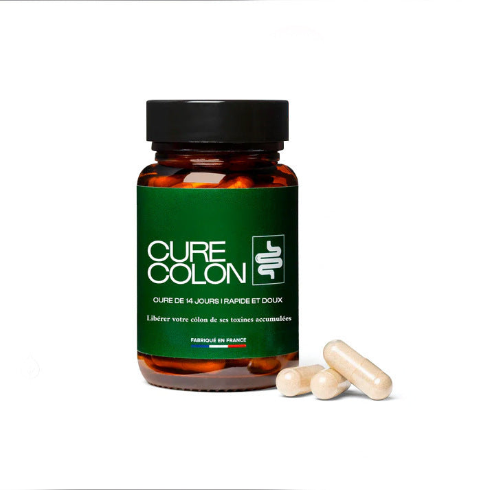 Cure Colon 14 Day Colon Cleanse Capsules | Fast & Gentle Detox, Made in France