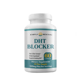 DHT Blocker for Hair Loss - Hair & Skin Formula, Herbal Ingredients, 60 Capsules, 30 Day Supply | Simply Revival