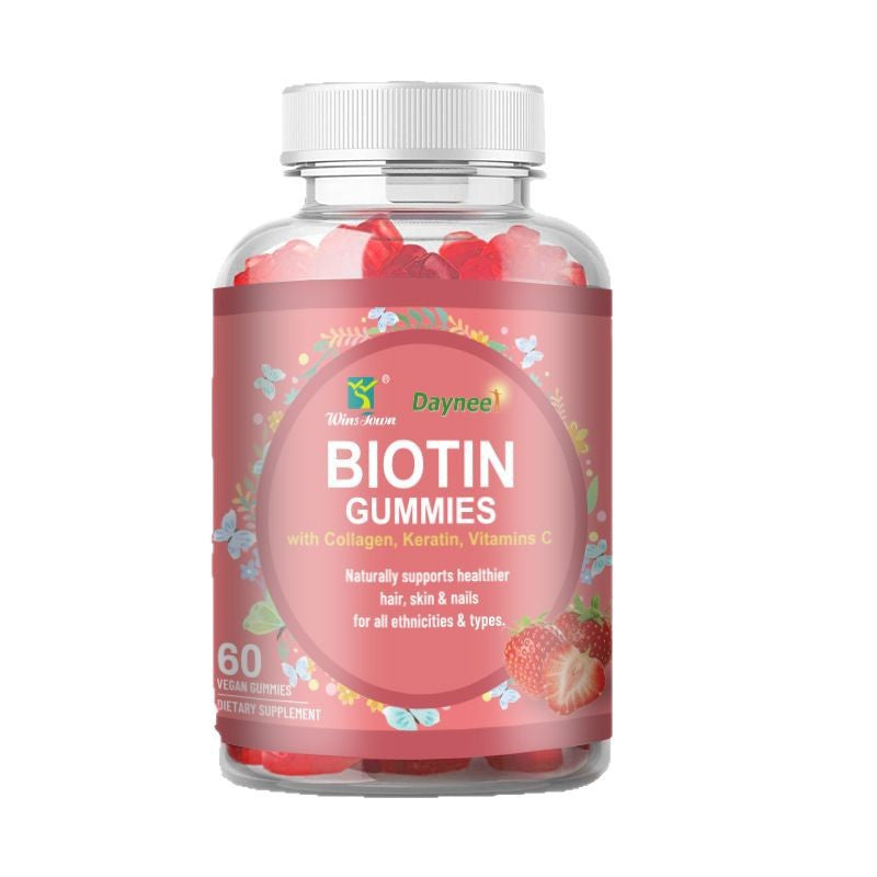 Daynee Biotin Gummies with Collagen & Keratin | Hair Skin Nails