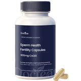 Docteat Sperm Health Fertility Capsules - 300mg CoQ10, PQQ, L-Carnitine & Alpha Lipoic Acid | 60 Capsules | Lab Tested | Organic Wellness Hub