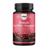 Female Fertility Support Supplement – Folate, CoQ10 & Chasteberry | Organic Wellness Hub