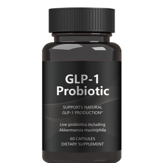 GLP-1 Probiotic with Akkermansia Muciniphila - Supports Natural GLP-1 Production | Gut Health, Metabolism & Weight Support | 60 Capsules