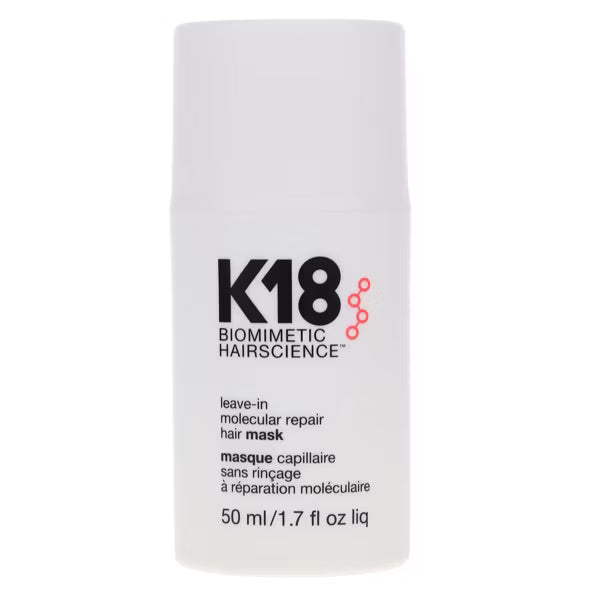 K18 Leave-In Molecular Repair Hair Mask 50ml | Biomimetic Hairscience | Organic Wellness Hub