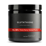Glutathione Ultra High Purity Min. 98% Third-Party Tested - 120 Capsules | Organic Wellness Hub