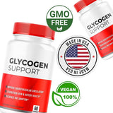 Glycogen Support Capsules - Cardiovascular Circulation, Vein & Artery Health Supplement 60 Capsules | Organic Wellness Hub