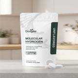 Googeer Molecular Hydrogen Tablets 12PPM - 30 Tablets 30 Day Supply | Daily Antioxidant Supplement Unflavored Dietary Supplement
