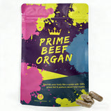 Prime Beef Organ Capsules 3 Pack | Grass-Fed & Pasture-Raised Beef Organs | 180 Capsules Total | Lab Tested | Organic Wellness Hub