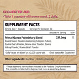 Prime Beef Organ Supplement Capsules | Grass-Fed & Pasture-Raised Beef Organs | 60 Capsules | Lab Tested | Organic Wellness Hub
