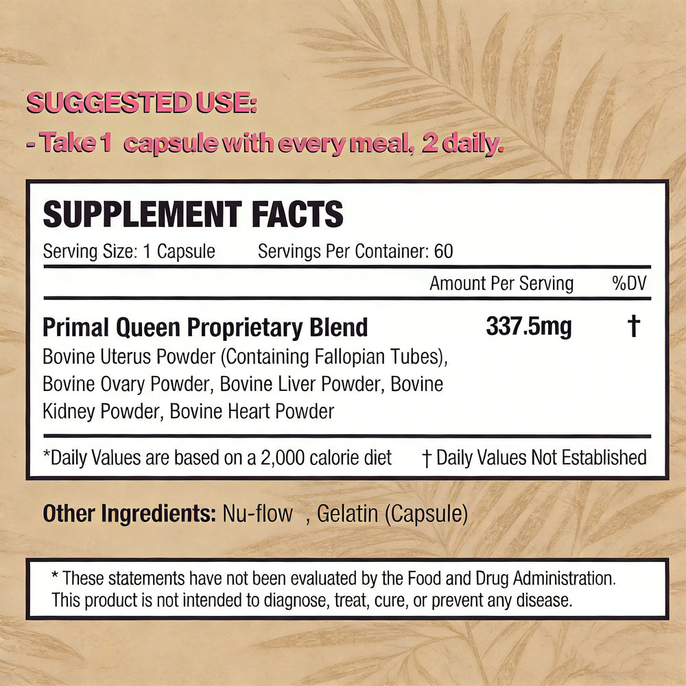 Prime Beef Organ Capsules 3 Pack | Grass-Fed & Pasture-Raised Beef Organs | 180 Capsules Total | Lab Tested | Organic Wellness Hub