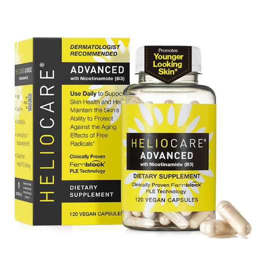 Heliocare Advanced with Nicotinamide B3 120 Vegan Capsules | Organic Wellness Hub