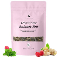 Hormone Balance Tea | 1 Oz Loose Leaf | Approx 30 Cups | Natural Hormonal and Menstrual Support | Irregular Cycle Relief | Estrogen Balance | PMS and Menopause Herbal Tea