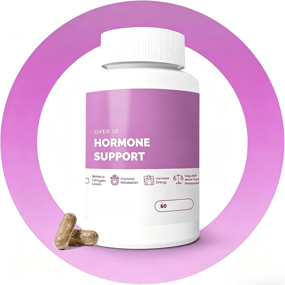 Hormone Support Supplement for Women Over 30 – Menopause & Estrogen Balance Support 60 Capsules | Organic Wellness Hub