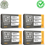 LMNT Electrolyte Drink Mix Orange Salt 30 Stick Packs (Pack of 4) | Lab Tested Hydration | Organic Wellness Hub