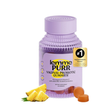 Lemme Purr Vaginal Probiotic Gummies | Pineapple & Vitamin C | Clinically-Studied | 60 Gummies