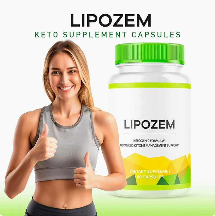Lipozem Ketogenic Formula | Advanced Ketone Management Support | 60 Capsules | Keto Diet Supplement | Organic Wellness Hub