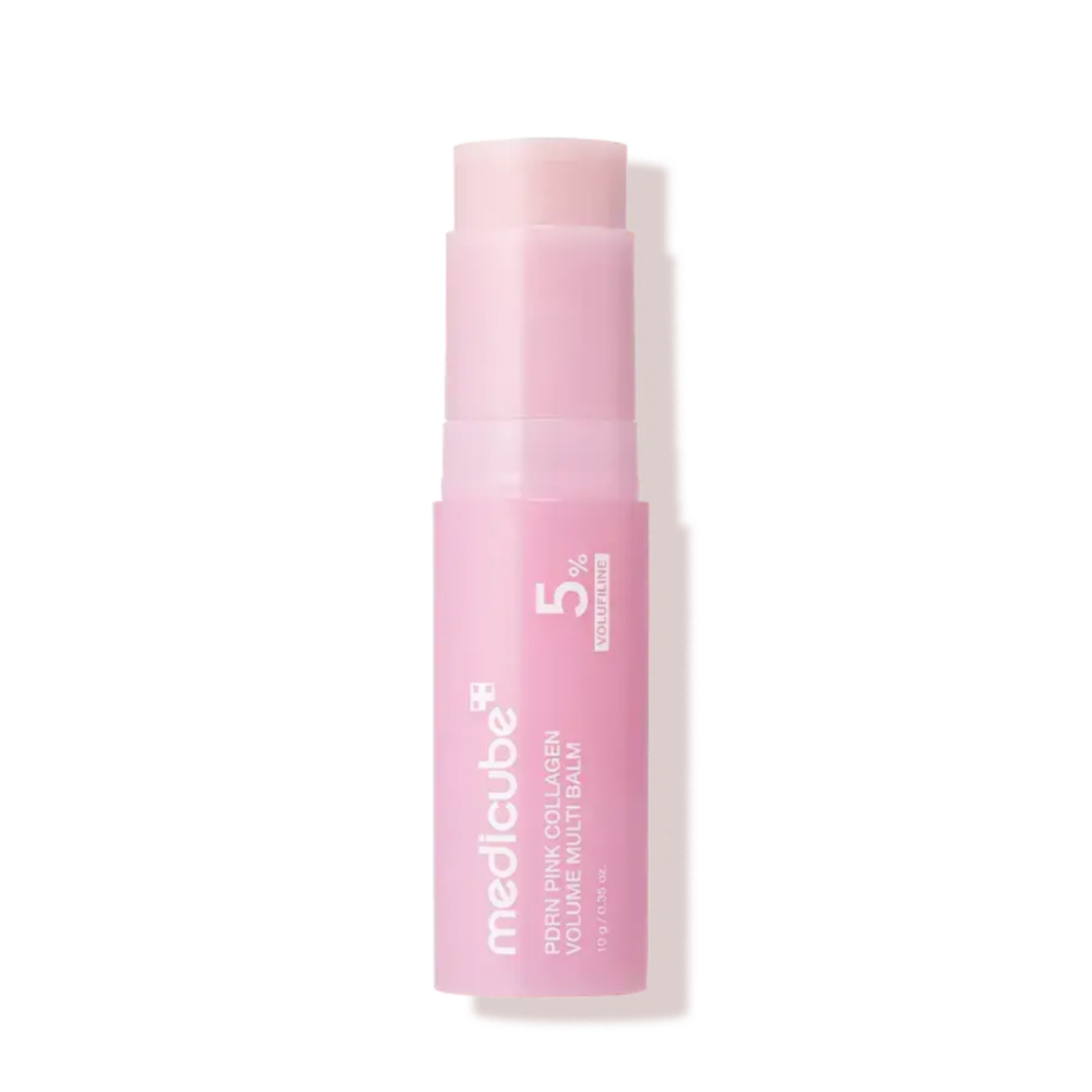 Medicube PDRN Pink Collagen Volume Multi Balm | 5% Volufiline | Lip Plumper, Eye & Face Volumizer | Skin Regeneration Balm Stick | Lab Tested | K-Beauty | 10g ? Organic Wellness Hub