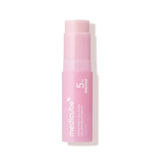 Medicube PDRN Pink Collagen Volume Multi Balm | 5% Volufiline | Lip Plumper, Eye & Face Volumizer | Skin Regeneration Balm Stick | Lab Tested | K-Beauty | 10g ? Organic Wellness Hub
