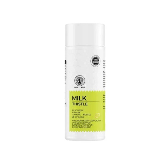 Milk Thistle Capsules | Liver Detox & Liver Health Support Supplement | Organic Wellness Hub