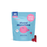 Mood Munchies Saffron Gummies for Kids - Natural Mood & Focus Support | Saffron Extract | Berry Flavor | 60 Gummies | JoySpring