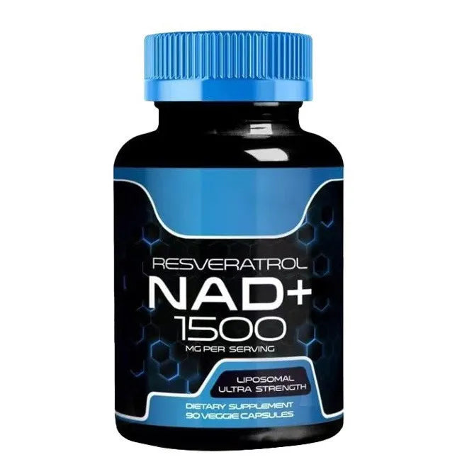 NAD+ 1500mg Liposomal Supplement with Resveratrol | Organic Wellness Hub