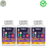 NuBest Tall Growth Formula Capsules 60 Count (3 Pack) | Bone Health & Daily Nutrition Support | Organic Wellness Hub