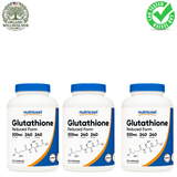 Nutricost Glutathione Reduced Form 500mg 240 Capsules (3 Pack) – 720 Capsules Total | Antioxidant Supplement | Organic Wellness Hub