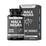 Organic Black Maca Root 500mg | Peruvian Energy, Stamina & Hormone Support | Non-GMO GMP | Organic Wellness Hub