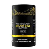 Pure Himalayan Shilajit Gold Gummies 3000mg with KSM-66 Ashwagandha & Black Musli | Organic Wellness Hub